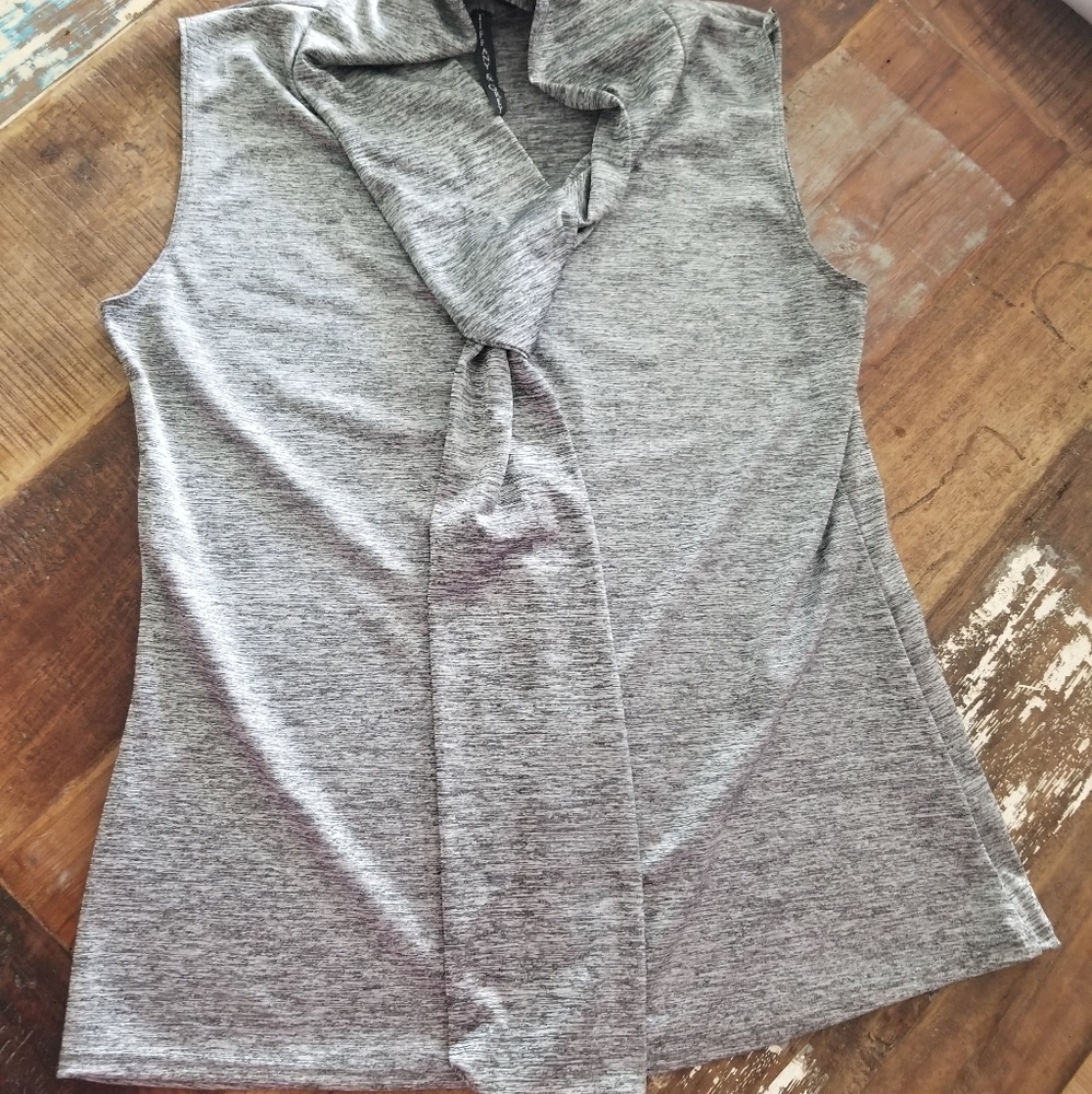 Silver blouse